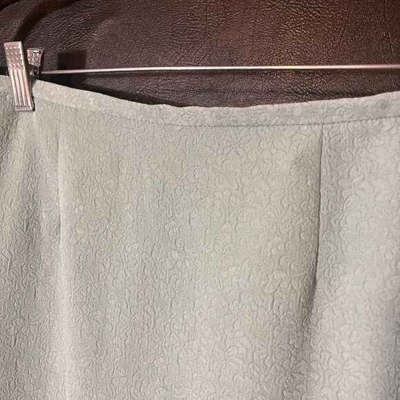 Danny & Nicole Mint Floral Two Piece Skirt Set Size 8 - Picture 9 of 16